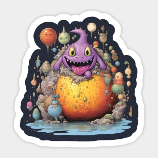 The Dragon Treasure Sticker